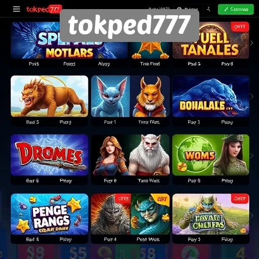 Panduan Memilih Game Favorit di Tokped777 dengan Bijak
